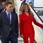 Pedro Sánchez y Begoña Gómez