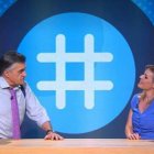 El Gran Wyoming y Andrea Ropero en "El Intermedio" en La Sexta