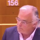 Esteban GonzaÌlez Pons en su última intervención en el Parlamento Europeo