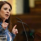 Adriana Lastra este miércoles en el Congreso.