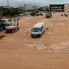 Estado actual de las obras del hospital de campaña en La Fe