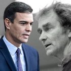 Pedro Sánchez y Fernando Simón