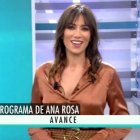 Patricia Pardo presentando "El programa de Ana Rosa" en Telecinco