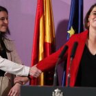 Irene Montero y Noelia Vera, su mano derecha.