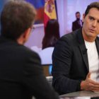 Albert Rivera en "El Hormiguero" con Pablo Motos.