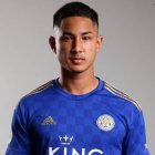 Faiq Bolkiah, con la camiseta del Leicester inglés.