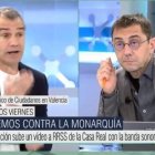 Toni Cantó y Juan Carlos Monedero en El Programa de Ana Rosa