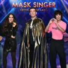 Los innvetigadores de Mask Singer, junto a Arturo Valls