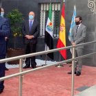 El presidente de la Junta de Extremadura, Guillermo Fernández Vara, durante la inauguración.