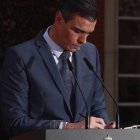 El presidente del Gobierno, Pedro Sánchez