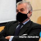 Bárcenas durante la primera sesión del juicio que ha arrancado este lunes.