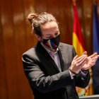 Pablo Iglesias, al abadonar la vicepresidencia