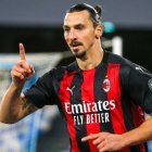 Zlatan Ibrahimovic, en un reciente partido con el Milán.