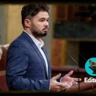 Gabriel Rufián, en el Congreso