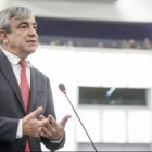 El economista y eurodiputado de Cs, Luis Garicano, en la Eurocámara.