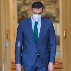 El presidente del Gobierno, Pedro Sánchez