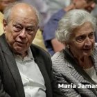 Jordi Pujol y su mujer, Marta Ferrusola.