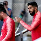 Messi y Suárez, cuando compartían vestuario en el Nou Camp.