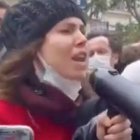 Manifestación de los hosteleros.