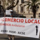 Protesta de los mercados ambulantes de Valencia