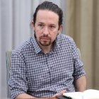 El líder de Podemos, Pablo Iglesias