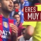 El futbolista del FC Barcelona, Jordi Alba, se encaró con el portero del Leganés a pesar de la victoria culé.