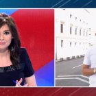 Marta Flich y Fabián Pérez, reportero de "Todo es mentira"