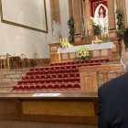 Toni Francés, alcalde de Alcoy durante la misa del ‘Jesuset del Miracle’