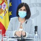 La ministra de Sanidad, Carolina Darias