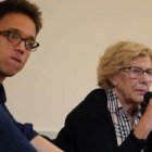 Íñigo Errejón y Manuela Carmena