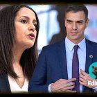 Inés Arrimadas y Pedro Sánchez