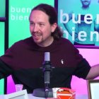 Pablo Iglesias, durante el programa en la Ser