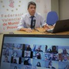 Carlos Mazón, portavoz del PP en la FVMP y presidente provincial del partido