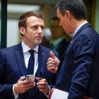 Emmanuel Macron y Pedro Sánchez en una foto de archivo