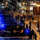 La Policía se prepara para otro sábado caliente en Madrid agitado por la ultraizquierda.