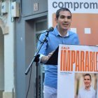 Ximo Perles, en un acto de campaña en las pasadas elecciones