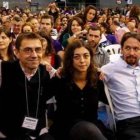 Fundadores de Podemos en Vistalegre