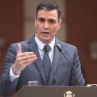 El presidente del Gobierno, Pedro Sánchez