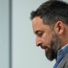 El líder de Vox, Santiago Abascal