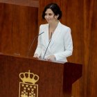 Díaz Ayuso durante su discurso.