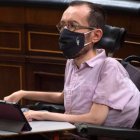 Pablo Echenique en el Congreso de los Diputados