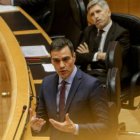 Pedro Sánchez y Fernando Grande-Marlaska / Ricardo Rubio / Europa Press