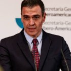 El presidente del Gobierno, Pedro Sánchez