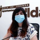 La concejala de Bienestar Social, Alba García