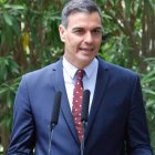 El presidente del Gobierno, Pedro Sánchez