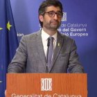 El vicepresidente de la Generalitat y conseller de Políticas Digitales y Territorio, Jordi Puigneró