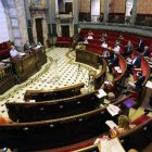 Ribó en el pleno del Ayuntamiento de Valencia