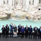 Los líderes del G20, en Roma