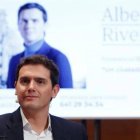 Rivera, en una de sus últimas apariciones públicas.