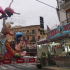 Una churrería en Fallas en un imagen de archivo